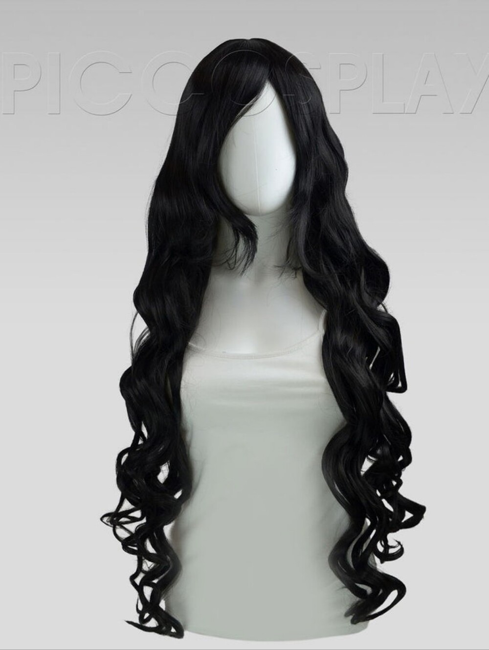Hera Black Wig